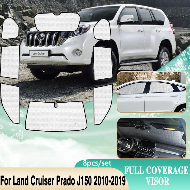 Полное покрытие солнцезащитные козырьки для Toyota Land Cruiser Prado J150, аксессуары FJ150 LC150 2010 ~, лобовое стекло, объемное окно
Полное покрытие солнцезащитные козырьки для Toyota Land Cruiser Prado J150, аксессуары FJ150 LC150 2010 ~, лобовое стекло, объемное окно