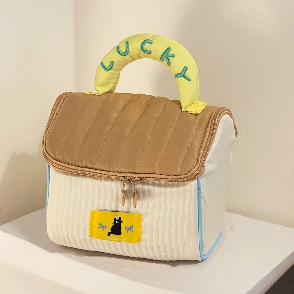 Kawaii Cute Cabin Makeup Bag Large Capacity Portable Storage Bag Handheld Cosmetic Case Girls жёлтый
Kawaii Cute Cabin Makeup Bag Large Capacity Portable Storage Bag Handheld Cosmetic Case Girls жёлтый