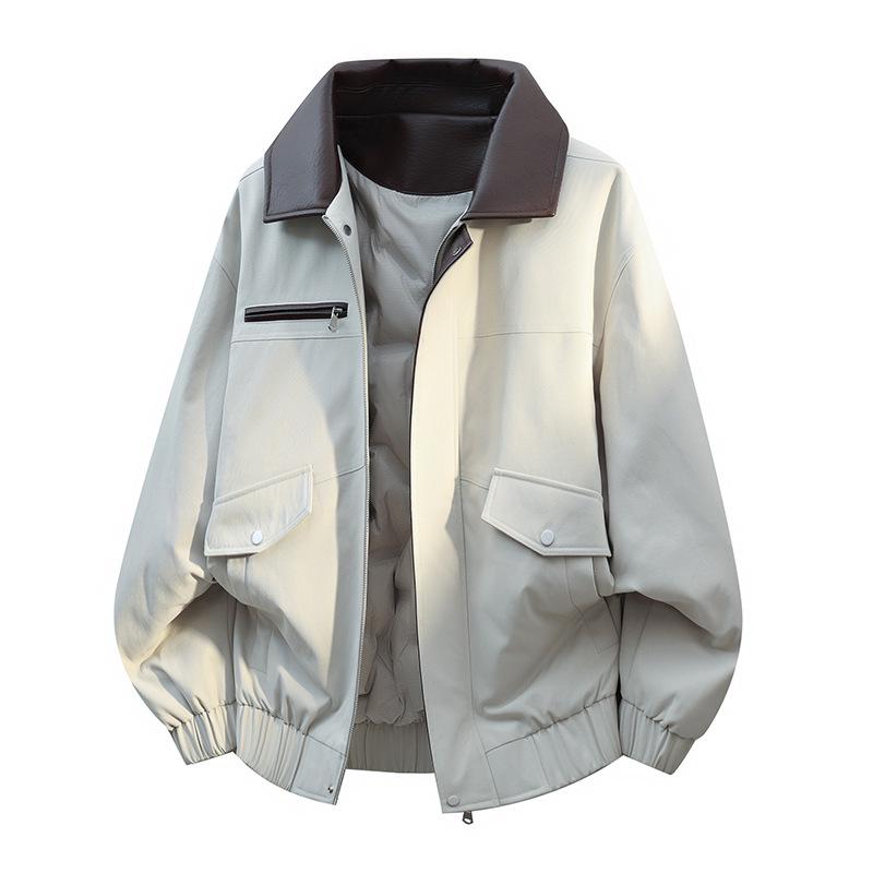 ACU Menswear | Men s American Patchwork PU Leather Down Jacket - Lightweight White Duck Down Winter Coat 2XL
ACU Menswear | Men s American Patchwork PU Leather Down Jacket - Lightweight White Duck Down Winter Coat 2XL