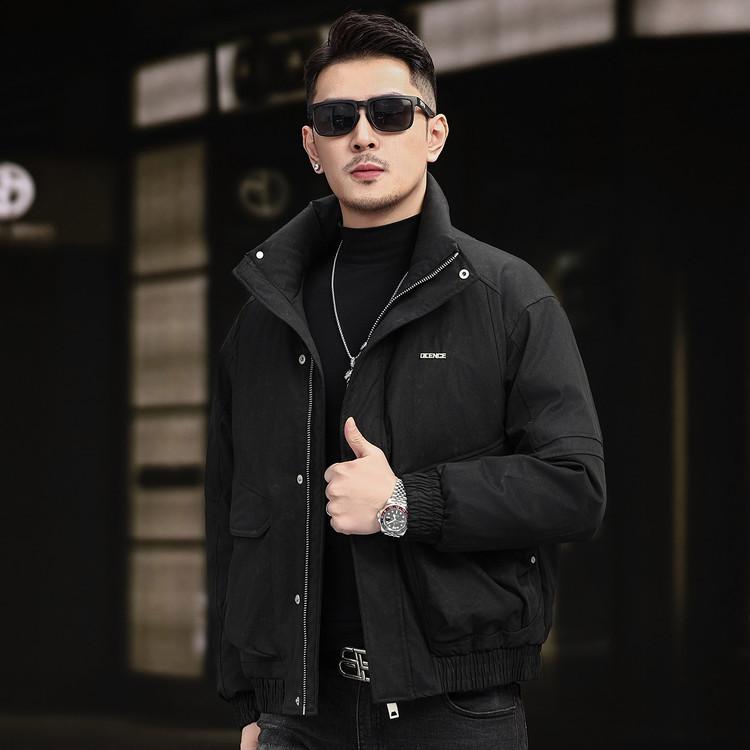 Men s 2025 Stand Collar Hoodless Down Jacket - Winter Business Casual Warm Duck Down Coat 190 чорний
Men s 2025 Stand Collar Hoodless Down Jacket - Winter Business Casual Warm Duck Down Coat 190 чорний