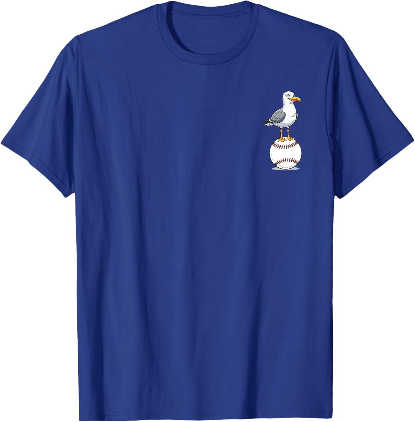 Mine Seagull Funny Bird Playing Baseball ( 2 Sided ) T-Shirt S разноцветный
Mine Seagull Funny Bird Playing Baseball ( 2 Sided ) T-Shirt S разноцветный