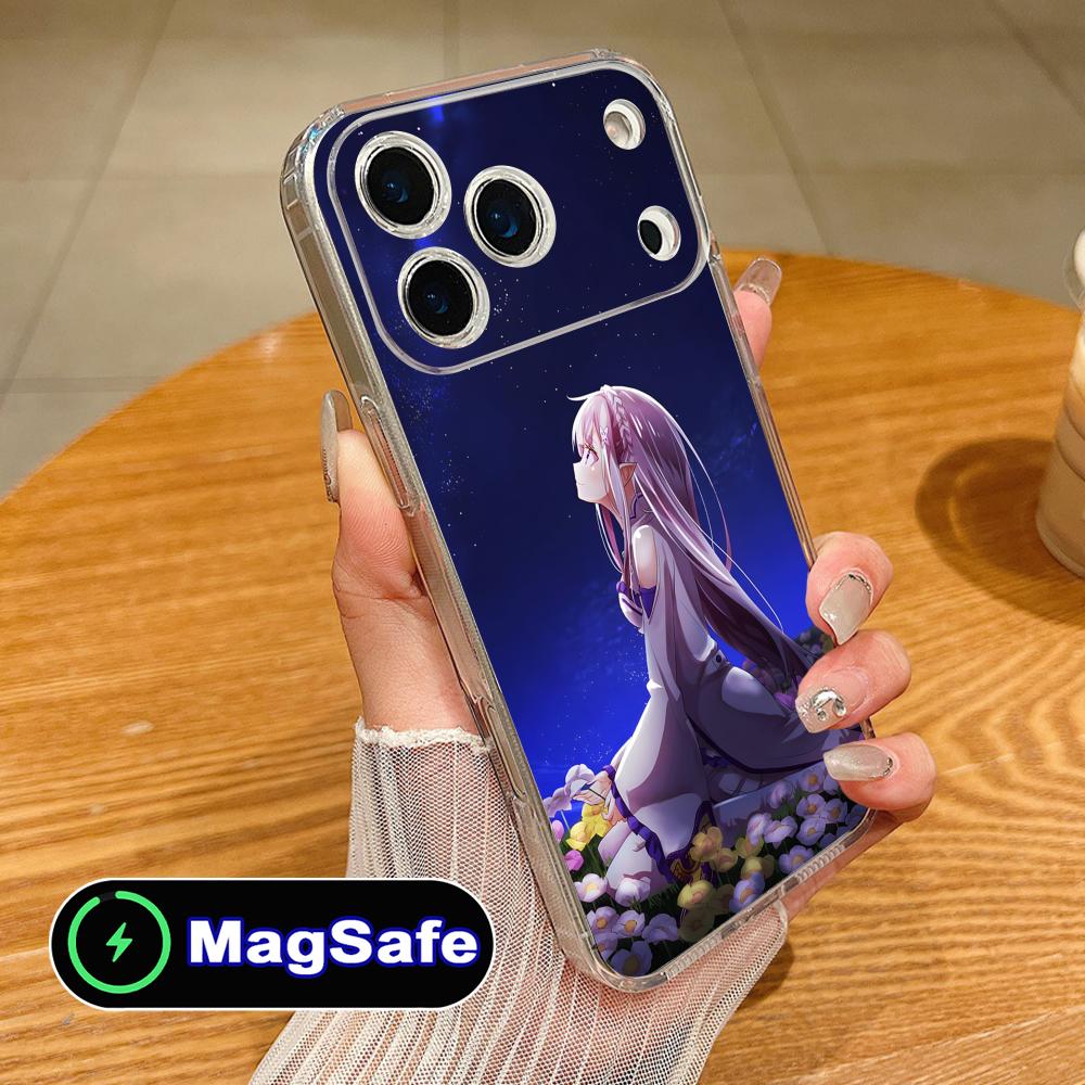 ReZero Emilia Waifu Mobile Phone Case for iPhone 17 16 15 14 13 12 11 Air Pro Max Plus Mini Magsafe Clear Colorful Cover Pretty iPhone17
ReZero Emilia Waifu Mobile Phone Case for iPhone 17 16 15 14 13 12 11 Air Pro Max Plus Mini Magsafe Clear Colorful Cover Pretty iPhone17