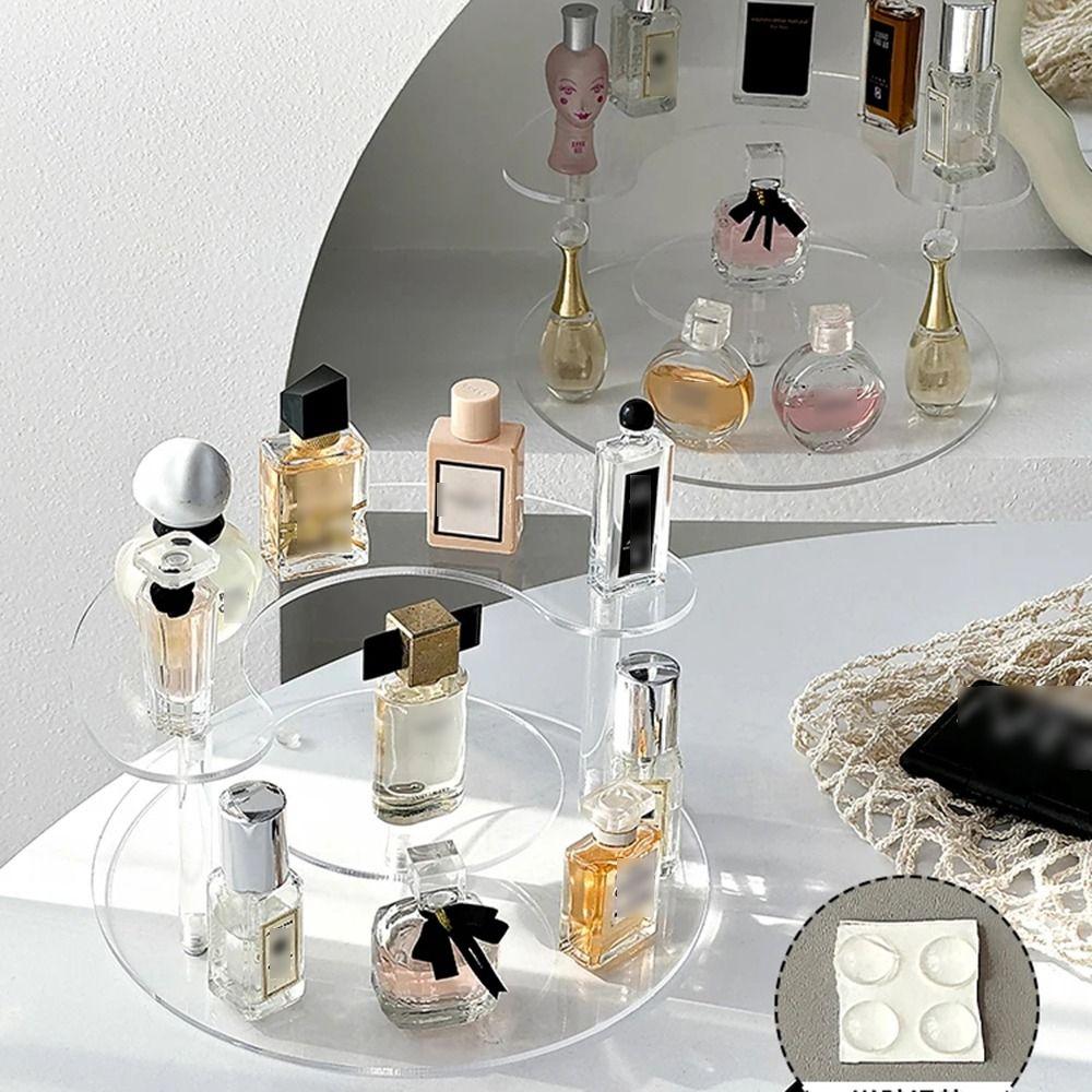 3 Tier Perfume Organizer Riser Sturdy Clear Desktop Storage Rack Acrylic Display Stand Jewelry
3 Tier Perfume Organizer Riser Sturdy Clear Desktop Storage Rack Acrylic Display Stand Jewelry
