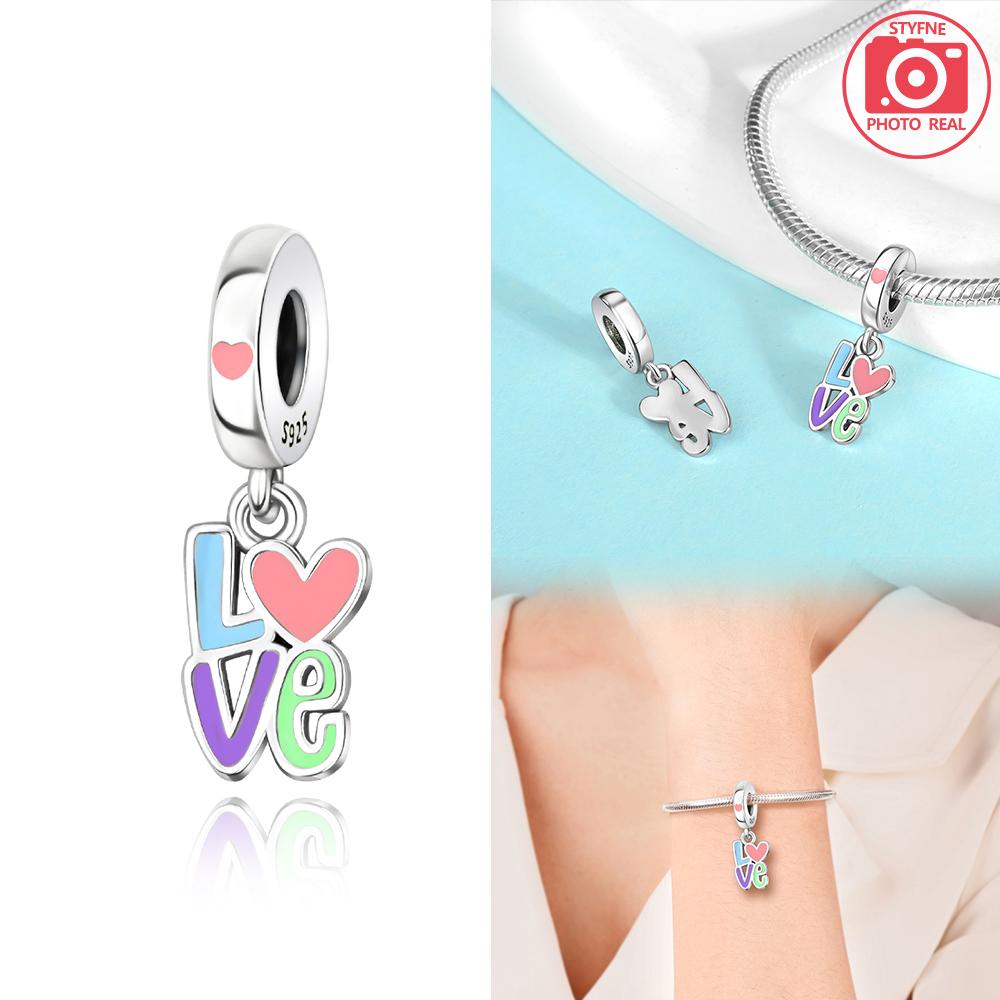 New Silver Colors Love Charms Colorful Dopamine Heart Beads Fit Bracelet DIY Fine Jewelry Gift for Women
New Silver Colors Love Charms Colorful Dopamine Heart Beads Fit Bracelet DIY Fine Jewelry Gift for Women