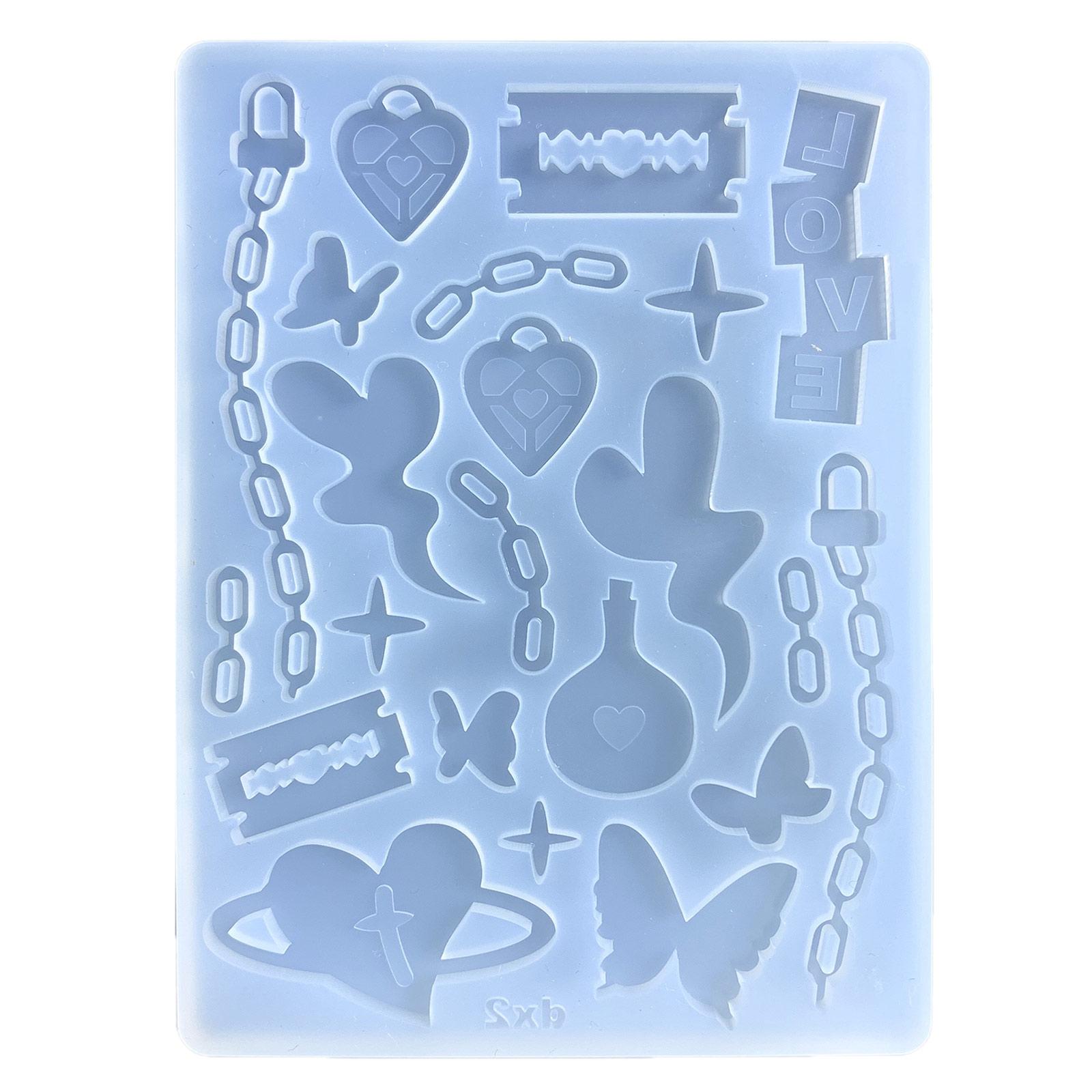 Наполнитель Различные символы Любовь Бабочка Цепочка Силиконовая форма Брелок Подвеска Ручная работа Украшение Форма для подарка на день рождения
Наполнитель Различные символы Любовь Бабочка Цепочка Силиконовая форма Брелок Подвеска Ручная работа Украшение Форма для подарка на день рождения