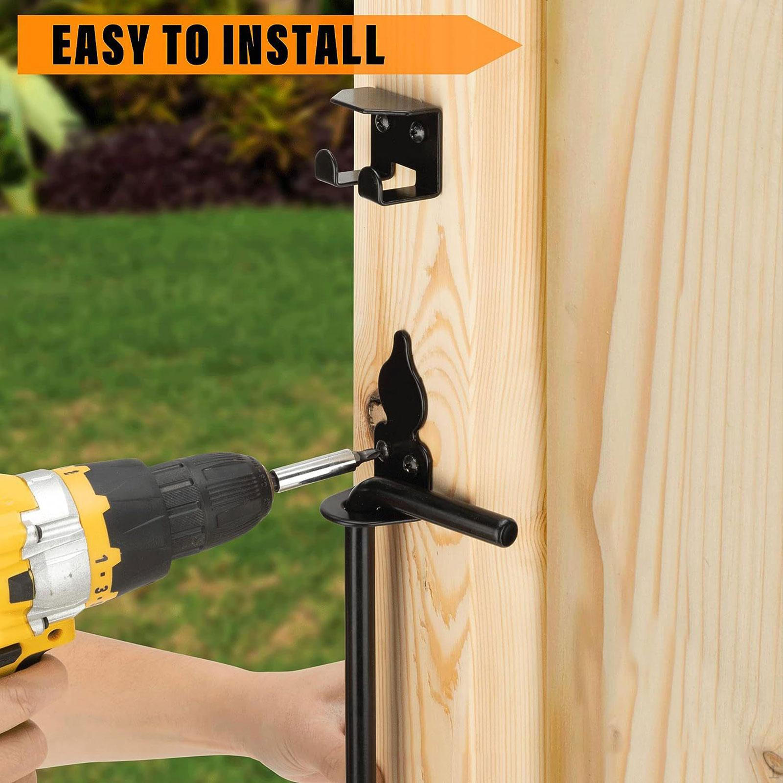 18 дюймов Деревянный Забор Ворота Защелка Дверной Откидной Бар Простая Сборка Прочный Универсальный Фурнитура Сталь 1 Piece
18 дюймов Деревянный Забор Ворота Защелка Дверной Откидной Бар Простая Сборка Прочный Универсальный Фурнитура Сталь 1 Piece