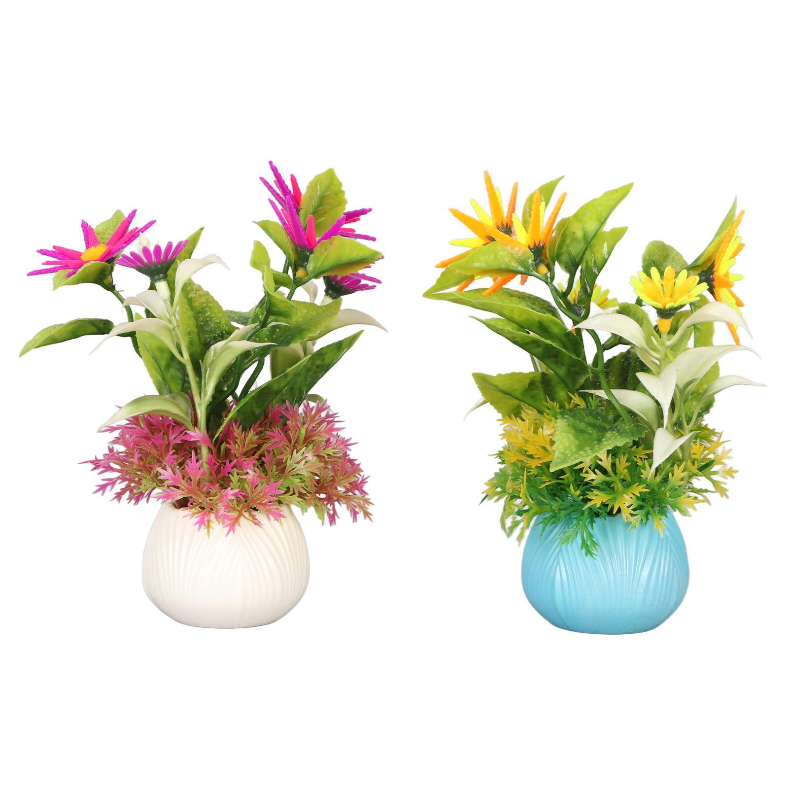 2pcs Artificial Aquarium Plants Silicone Flowers Reusable Resin Pots Fish Tank Flowers Ornaments
2pcs Artificial Aquarium Plants Silicone Flowers Reusable Resin Pots Fish Tank Flowers Ornaments
