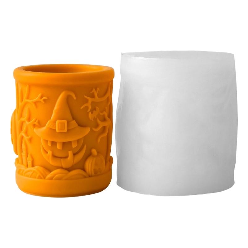 Halloween Cylinder Silicone Mold For Making Soap Home Decoration
Halloween Cylinder Silicone Mold For Making Soap Home Decoration