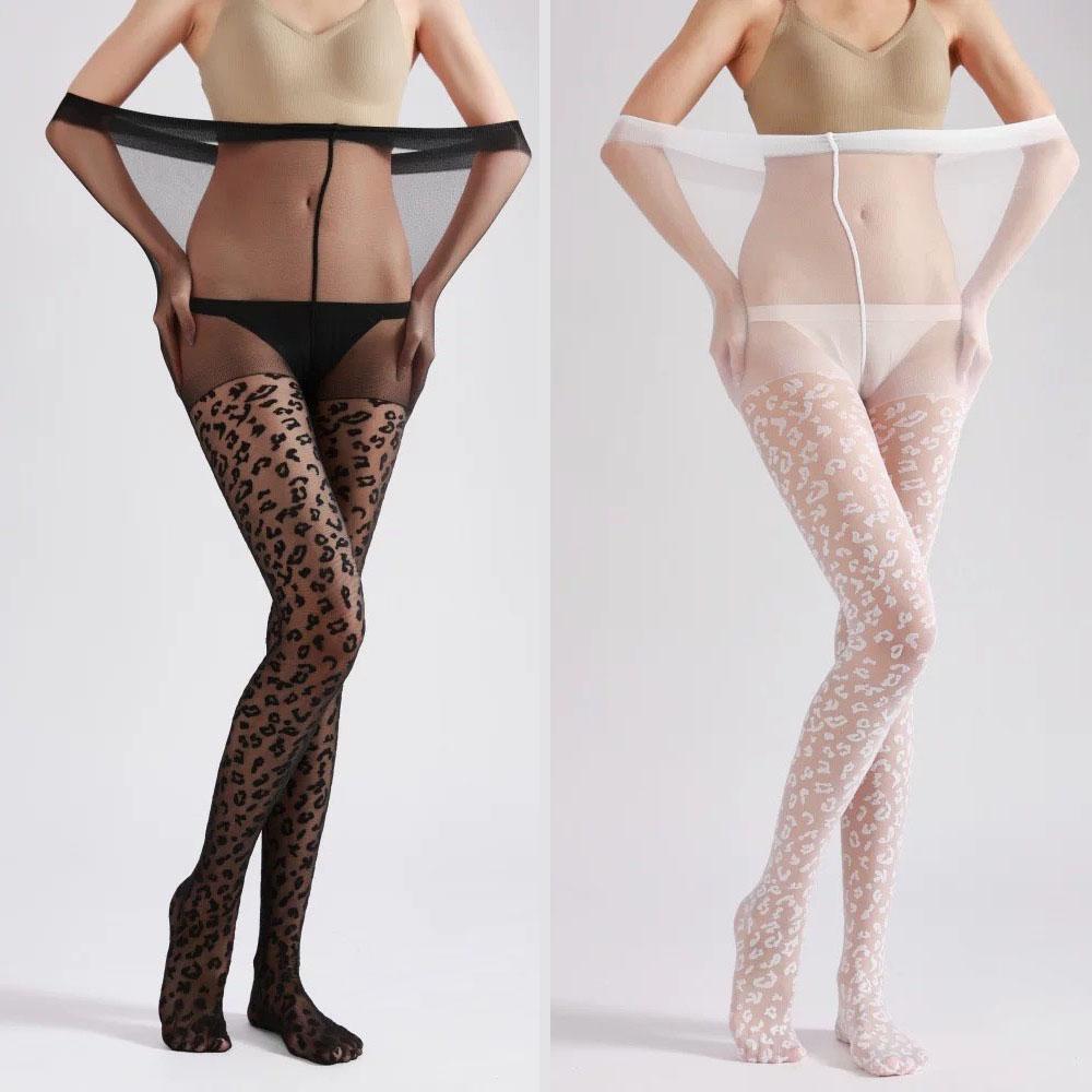 2Pcs Large Size Leopard Print Sexy Jacquard Pantyhose Sexy Women S Tights Fashion Transparent Pantyhose Long Stockings 60-95Kgs One Size
2Pcs Large Size Leopard Print Sexy Jacquard Pantyhose Sexy Women S Tights Fashion Transparent Pantyhose Long Stockings 60-95Kgs One Size