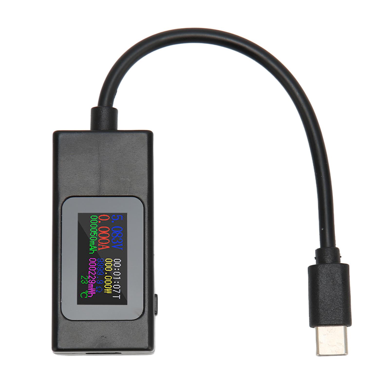USB Tester Professional Current Voltage Power Time Accurate Measurement Bidirectional USB C Meter
USB Tester Professional Current Voltage Power Time Accurate Measurement Bidirectional USB C Meter