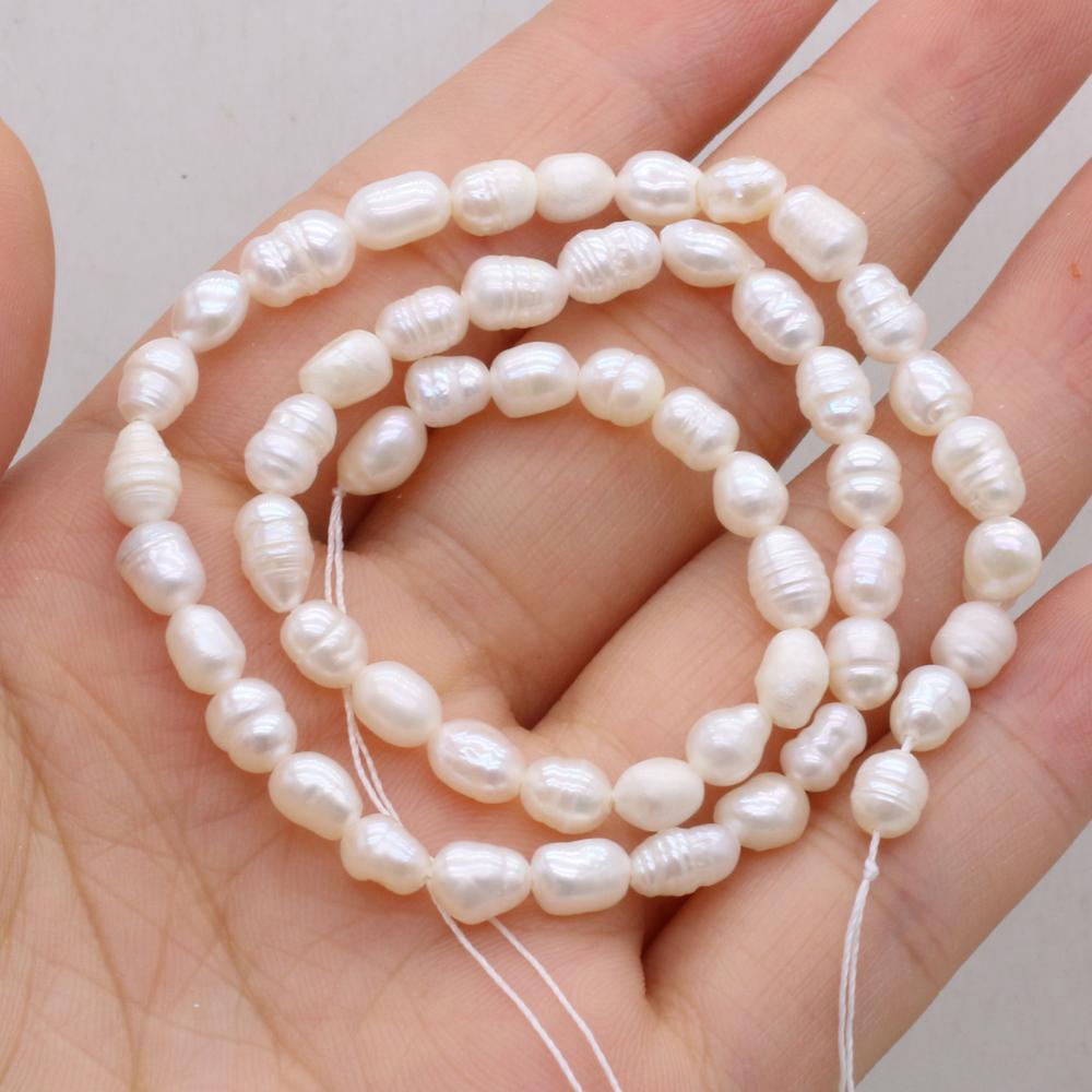 1String, White Pearl 4-5mm, Fashion Women Natural Freshwater Pearl Beads for Jewelry Making DIY Crafts, Luxury Bulk Gifts 36cm 1String/4-5mm-36cm белый
1String, White Pearl 4-5mm, Fashion Women Natural Freshwater Pearl Beads for Jewelry Making DIY Crafts, Luxury Bulk Gifts 36cm 1String/4-5mm-36cm белый