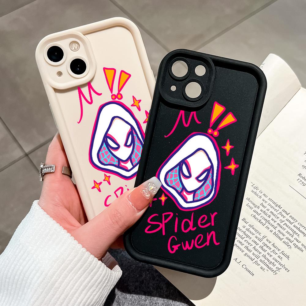 Мягкий силиконовый чехол для телефона Marvel Spider Gwen, полный чехол для камеры, противоударный защитный резиновый чехол для Vivo
Мягкий силиконовый чехол для телефона Marvel Spider Gwen, полный чехол для камеры, противоударный защитный резиновый чехол для Vivo