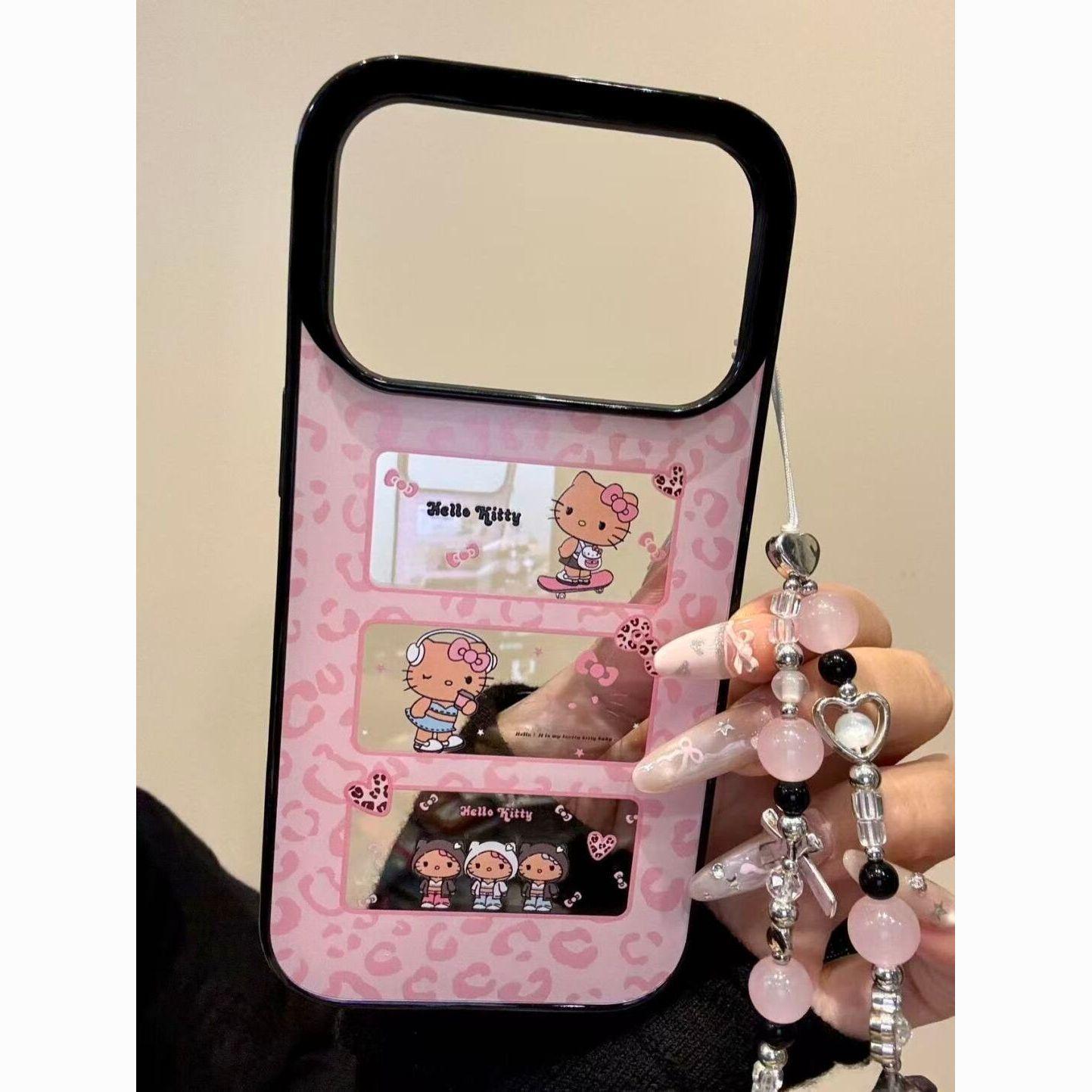 Pink Leopard Print Skateboard Cat Case for Apple 17Pro/16Pro/15Pro/14 with Black Bezel and Frosted Acrylic Finish 14 Plus
Pink Leopard Print Skateboard Cat Case for Apple 17Pro/16Pro/15Pro/14 with Black Bezel and Frosted Acrylic Finish 14 Plus