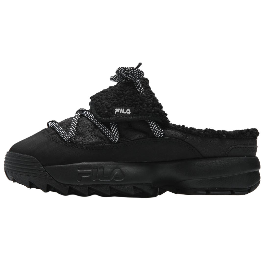 FILA Disruptor 2 Slip-On Fashionable Plush Warm Comfortable Retro Cute Trendy Versatile Easy-On Clogs Women Footwear Black F12W542128FBK
FILA Disruptor 2 Slip-On Fashionable Plush Warm Comfortable Retro Cute Trendy Versatile Easy-On Clogs Women Footwear Black F12W542128FBK