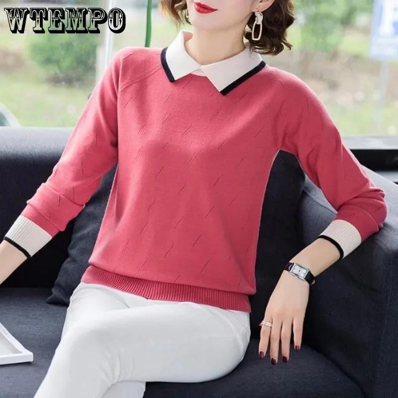 WTEMPO Женский свитер с длинным рукавом Модный трикотаж для девочек Мягкий удобный вязаный топ свитера XL красный
WTEMPO Женский свитер с длинным рукавом Модный трикотаж для девочек Мягкий удобный вязаный топ свитера XL красный