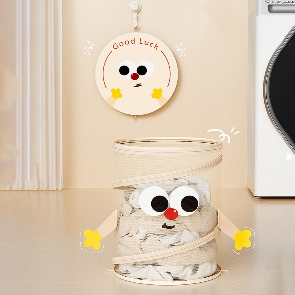 Cartoon Shape Folding Dirty Laundry Sorting Basket Mesh Frame Laundry Storage Bag Girls Boys
Cartoon Shape Folding Dirty Laundry Sorting Basket Mesh Frame Laundry Storage Bag Girls Boys