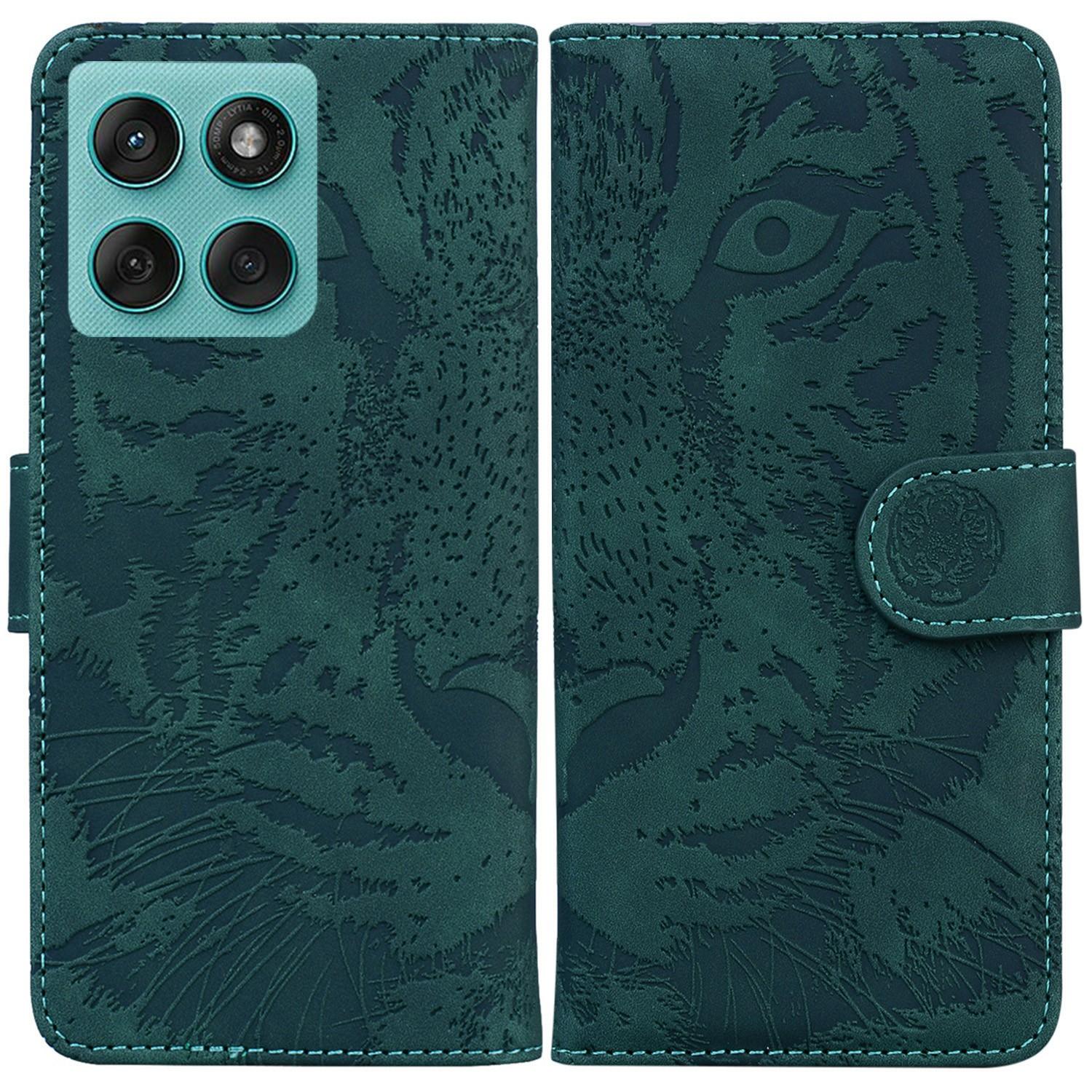For Motorola Edge 60 5G/60 Fusion 5G Case Tiger Imprint Leather Wallet Phone Cover Green
For Motorola Edge 60 5G/60 Fusion 5G Case Tiger Imprint Leather Wallet Phone Cover Green