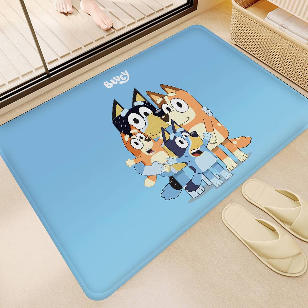 Children Animation B-Bluey Kitchen Mat Kids Room Bedroom Decoration Balcony Anti-Slip Doormat Living Room Alfombra 40x60cm
Children Animation B-Bluey Kitchen Mat Kids Room Bedroom Decoration Balcony Anti-Slip Doormat Living Room Alfombra 40x60cm
