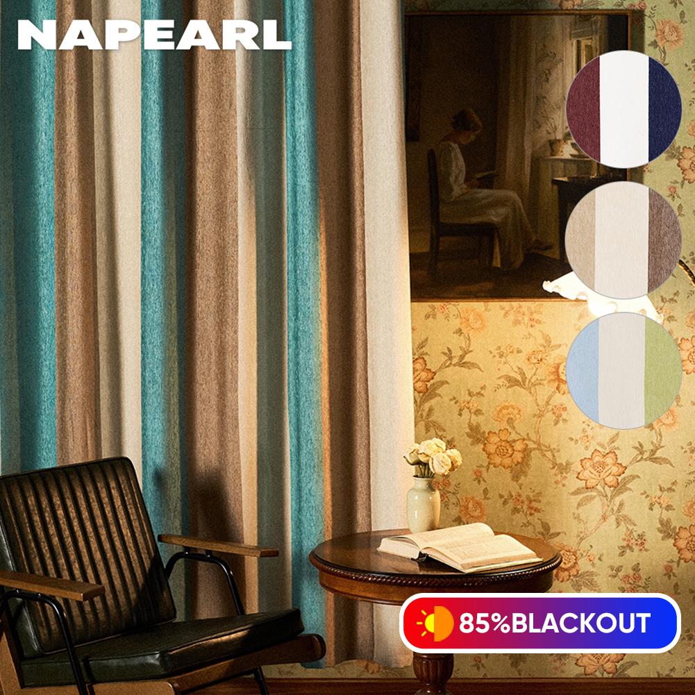 1 шт. NAPEARL 85% затемняющие синель в полоску, оконная занавеска, кольцо, цветное затенение, занавеска для гостиной для домашнего декора
1 шт. NAPEARL 85% затемняющие синель в полоску, оконная занавеска, кольцо, цветное затенение, занавеска для гостиной для домашнего декора