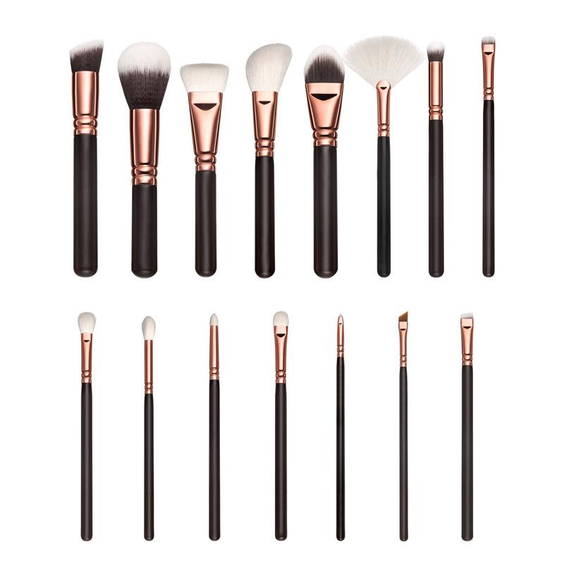 15 new makeup brushes set set, rose gold black handle makeup brush, multi-functional makeup tool
15 new makeup brushes set set, rose gold black handle makeup brush, multi-functional makeup tool