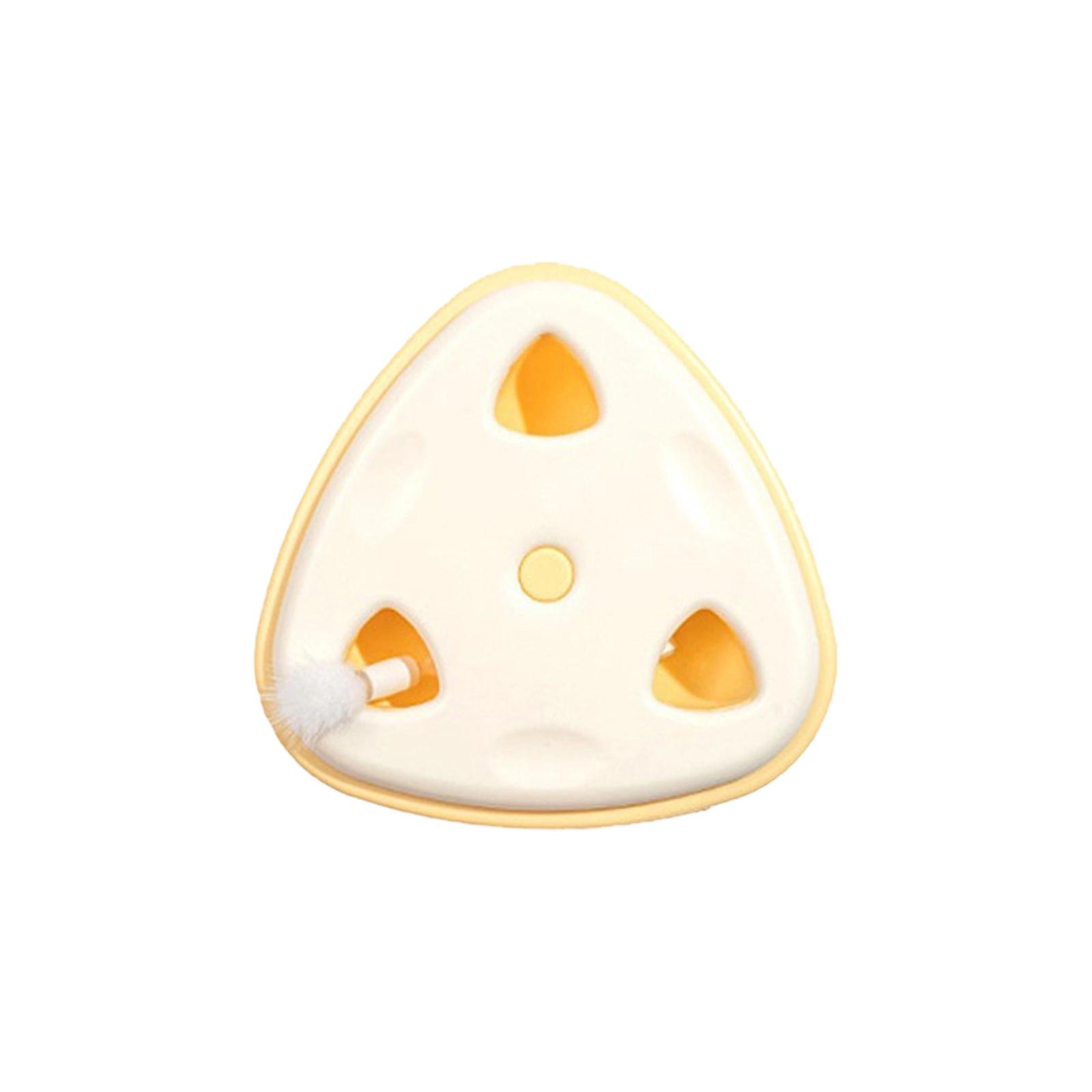 Automatic Interactive Cats Electric Toy: Cheese-Shaped Triangular Puzzle Plaything For Indoor Cats & Multi- Households One Size
Automatic Interactive Cats Electric Toy: Cheese-Shaped Triangular Puzzle Plaything For Indoor Cats & Multi- Households One Size