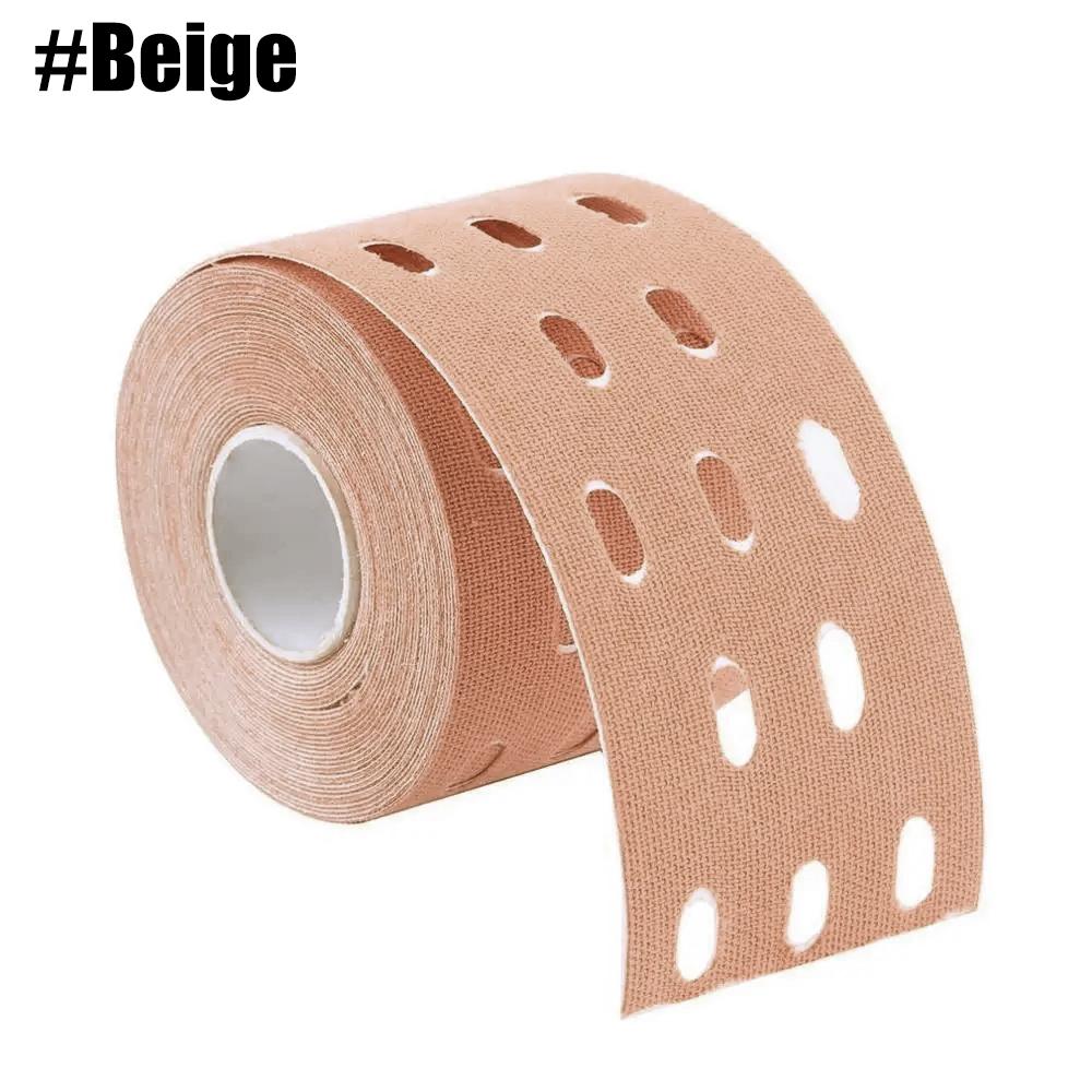 1 Roll Punch Hole Cotton Waterproof Therapeutic Kinesiology Tape For Support & Recovery, Sports, Pain Relief
1 Roll Punch Hole Cotton Waterproof Therapeutic Kinesiology Tape For Support & Recovery, Sports, Pain Relief