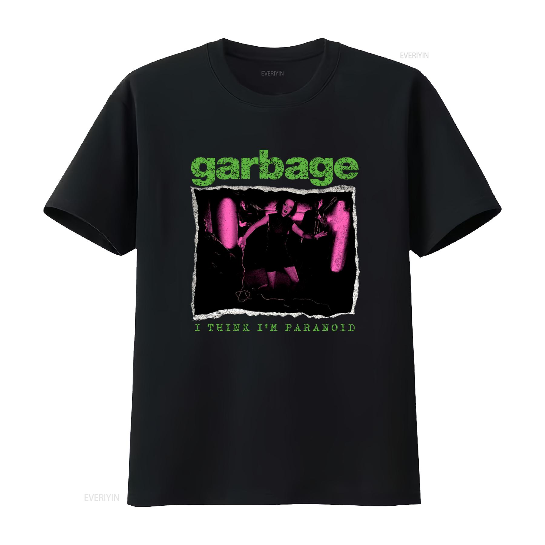 Garbage Band I Think Im Paranoid T Shirt Rock Music Fan vintage Washed Versatile Casual Breathable Comfortable homme Unisex 4XL
Garbage Band I Think Im Paranoid T Shirt Rock Music Fan vintage Washed Versatile Casual Breathable Comfortable homme Unisex 4XL