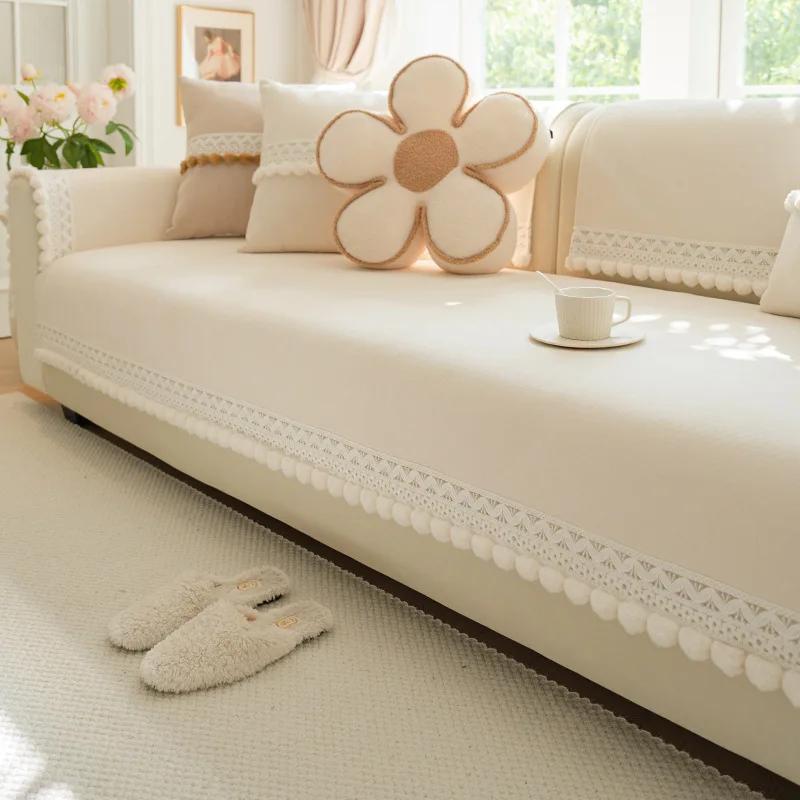 Solid Chenille Sofa Cover for Living Room Non-Slip Sofa Cushion Cover Four Seasons Universal Couch Protector 45x45cm(pillowcase)
Solid Chenille Sofa Cover for Living Room Non-Slip Sofa Cushion Cover Four Seasons Universal Couch Protector 45x45cm(pillowcase)