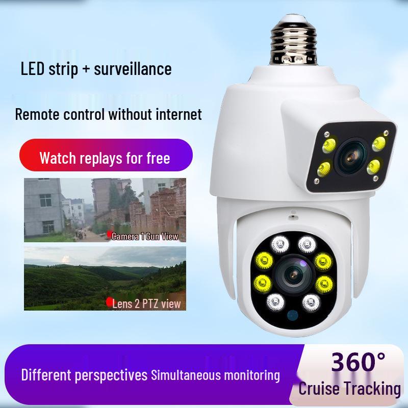 Бездротова камера спостереження з патроном Little Eagle OKAM 360° WiFi English Version
Бездротова камера спостереження з патроном Little Eagle OKAM 360° WiFi English Version