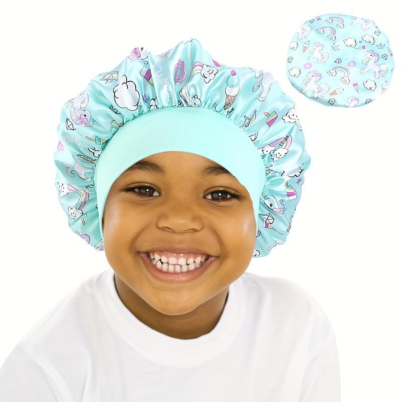 Unicorn Cartoon Printed Satin Sleep Cap for Kids, Soft Silky Bonnet Hair Protection Hat for Toddlers & Babies, Girls Nightwear Accessory 9.84inch
Unicorn Cartoon Printed Satin Sleep Cap for Kids, Soft Silky Bonnet Hair Protection Hat for Toddlers & Babies, Girls Nightwear Accessory 9.84inch