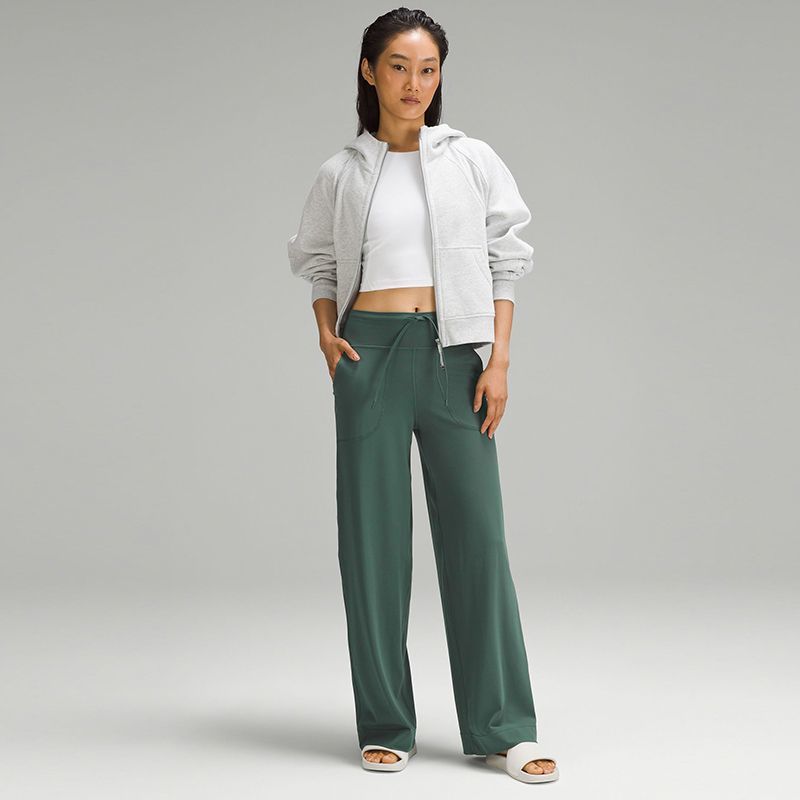 Women s Loose Wide-Leg Athletic Pants | Slimming Elastic Waist High-Rise Dance Running Fitness Trousers S темно-зелений колір
Women s Loose Wide-Leg Athletic Pants | Slimming Elastic Waist High-Rise Dance Running Fitness Trousers S темно-зелений колір