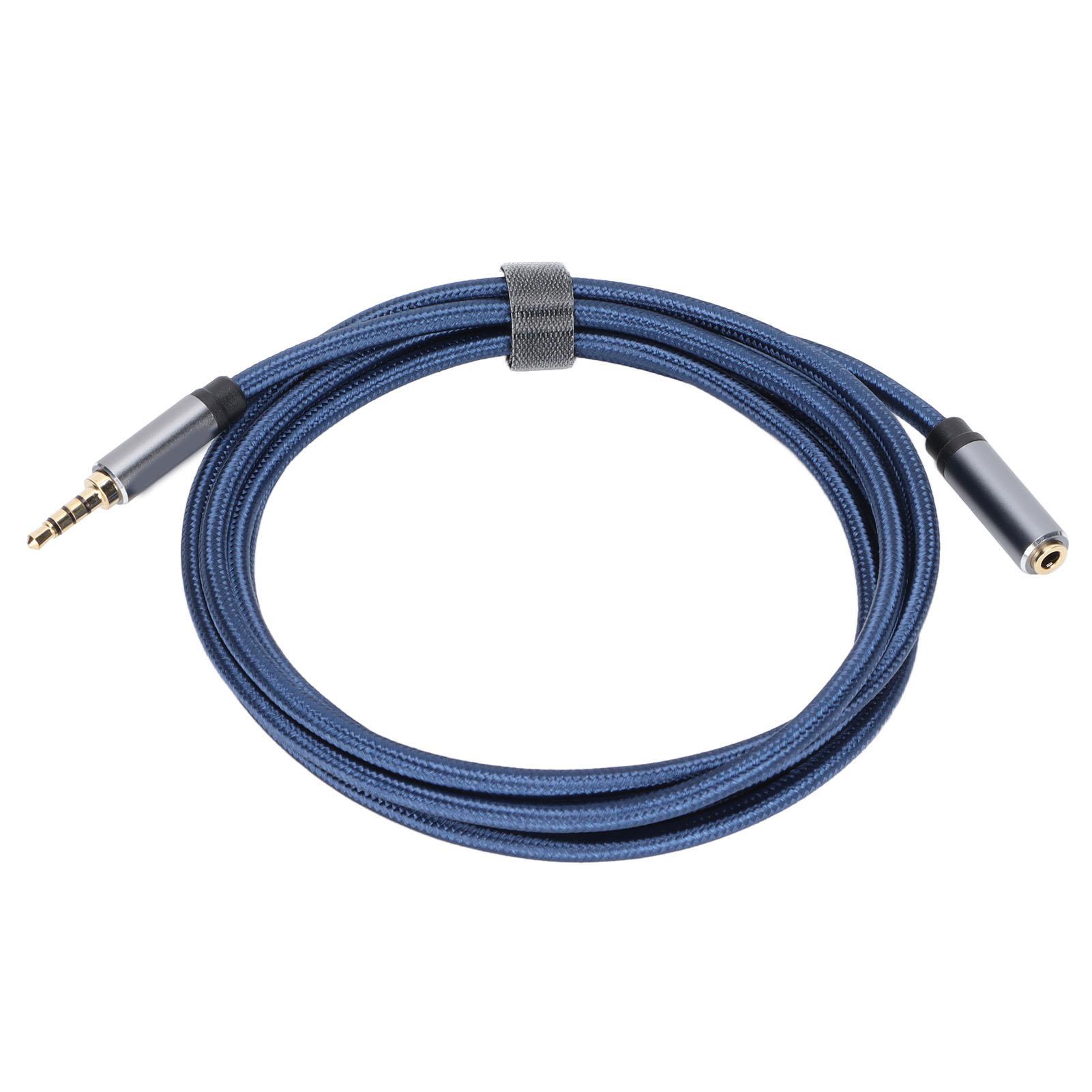 3.5mm Audio Cord Male to Female HiFi Audio Extension Cable for Phones PC Headphones 5.9ft
3.5mm Audio Cord Male to Female HiFi Audio Extension Cable for Phones PC Headphones 5.9ft