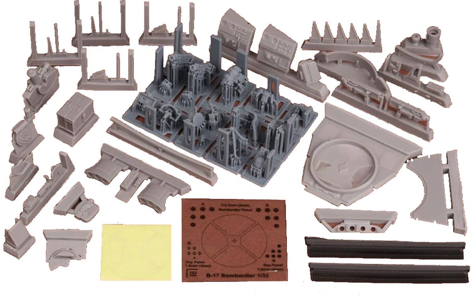 SBS Model Nose Upgrade Set Deluxe Edition HK Plastic Model Parts 1/32 B-17G (for Models) SBMRF-3201 (Airplane)
SBS Model Nose Upgrade Set Deluxe Edition HK Plastic Model Parts 1/32 B-17G (for Models) SBMRF-3201 (Airplane)
