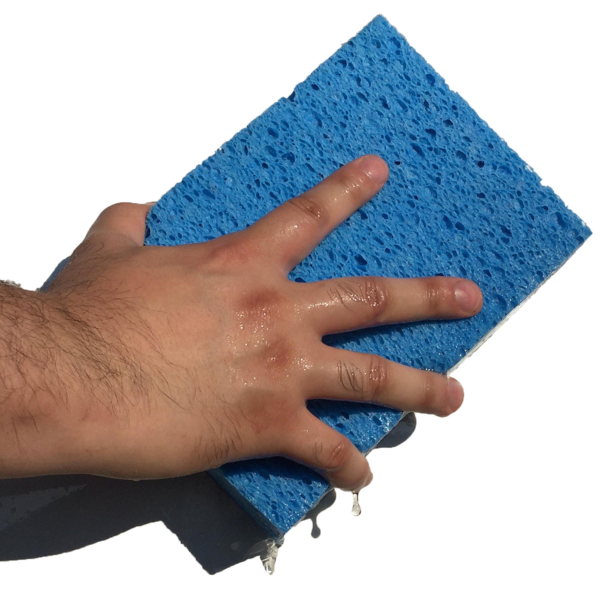 Cellulose Car Wash 20 x 14 x Blue Japanese-Made Scratch-Resistant Sponge, Jumbo, 4.5 cm, синий
Cellulose Car Wash 20 x 14 x Blue Japanese-Made Scratch-Resistant Sponge, Jumbo, 4.5 cm, синий