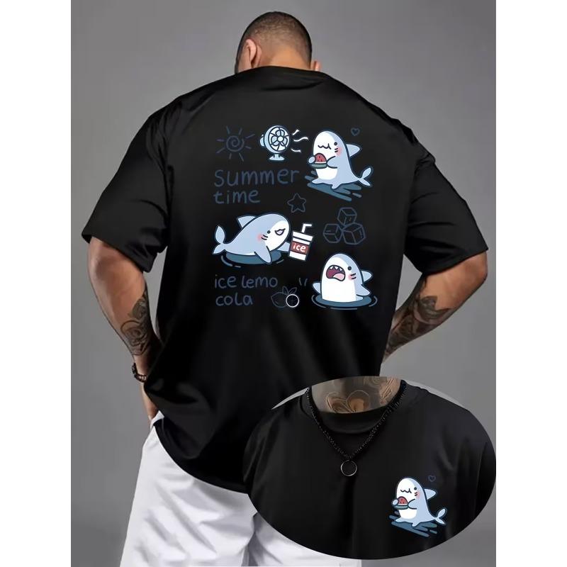 Men S Summer Casual T-Shirt Featuring a Whimsical Cartoon Design - Summer Time, Playful Graphic Tee | Comfortable Fit, Summer T-Shirt 4XL чорний
Men S Summer Casual T-Shirt Featuring a Whimsical Cartoon Design - Summer Time, Playful Graphic Tee | Comfortable Fit, Summer T-Shirt 4XL чорний