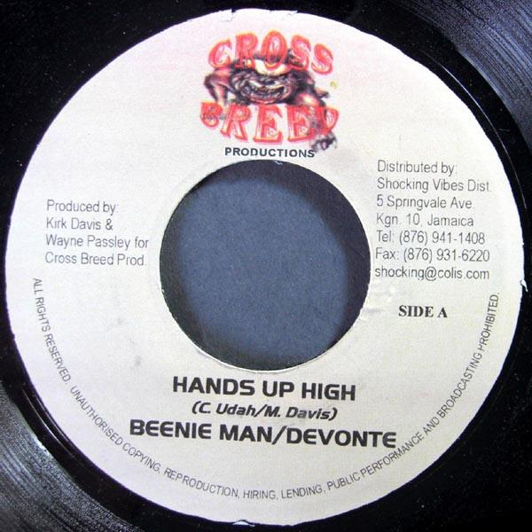 7inch Record BEENIE MAN & DEVONTE / GRINGO - Hands Up High / Star Life NONE Cross Breed Pro 2001 Jamaica Reggae, Ska & Dub Used
7inch Record BEENIE MAN & DEVONTE / GRINGO - Hands Up High / Star Life NONE Cross Breed Pro 2001 Jamaica Reggae, Ska & Dub Used