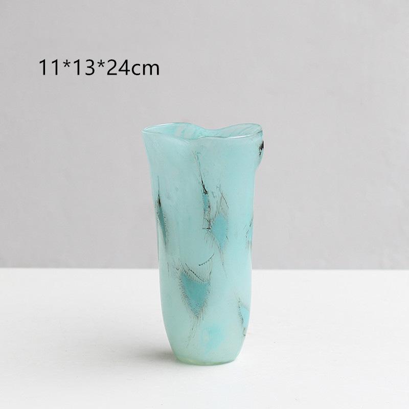 Elegant Gradient Glass Vase Luxury Home Decor for Living Room Tabletop Flower Arrangement
Elegant Gradient Glass Vase Luxury Home Decor for Living Room Tabletop Flower Arrangement