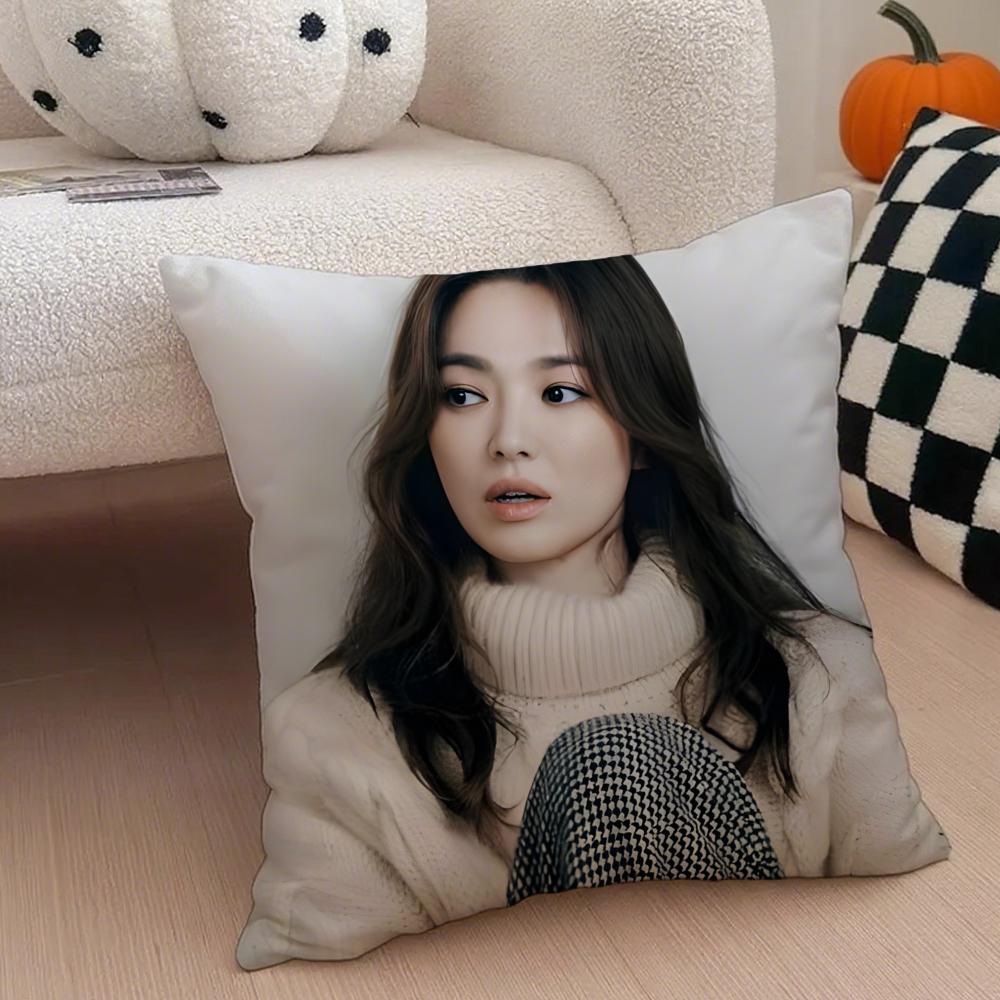 SSong Hye Kyo Cushion Cover Throw Pillow Cover Hidden Button Durable Polyester Chair Cushion 30X30cm
SSong Hye Kyo Cushion Cover Throw Pillow Cover Hidden Button Durable Polyester Chair Cushion 30X30cm
