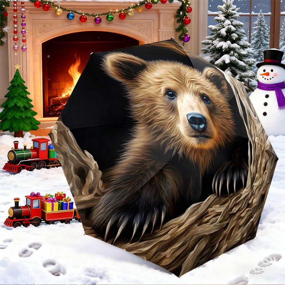 Portable Folding Umbrella | Detailed Bear Illustration, Snowy Setting, Fits Travel & Backpack, Ideal Holiday Christmas Gift, 8 (as the picture,Iron&8K)
Portable Folding Umbrella | Detailed Bear Illustration, Snowy Setting, Fits Travel & Backpack, Ideal Holiday Christmas Gift, 8 (as the picture,Iron&8K)