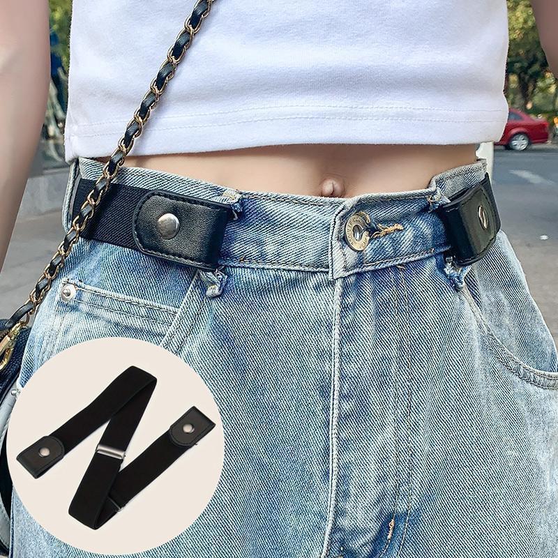 1pcs Popular Buckle-free Comfort Elastic Belt, Suitable for Women and Men, No Buckle and No Bulge, Easy To Carry Belt 1pc чорний
1pcs Popular Buckle-free Comfort Elastic Belt, Suitable for Women and Men, No Buckle and No Bulge, Easy To Carry Belt 1pc чорний