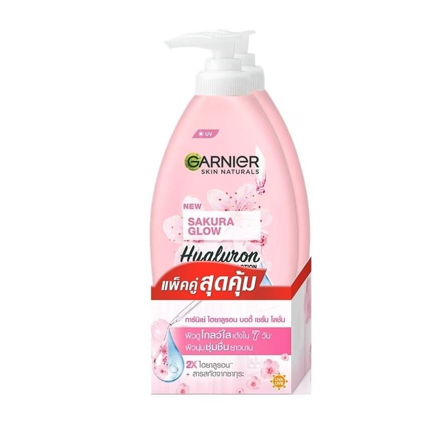 Garnier Sakura Glow Nourishing Radiance Serum Milk UV Lotion 400 мл x 2 2 x 400ml рожевий
Garnier Sakura Glow Nourishing Radiance Serum Milk UV Lotion 400 мл x 2 2 x 400ml рожевий