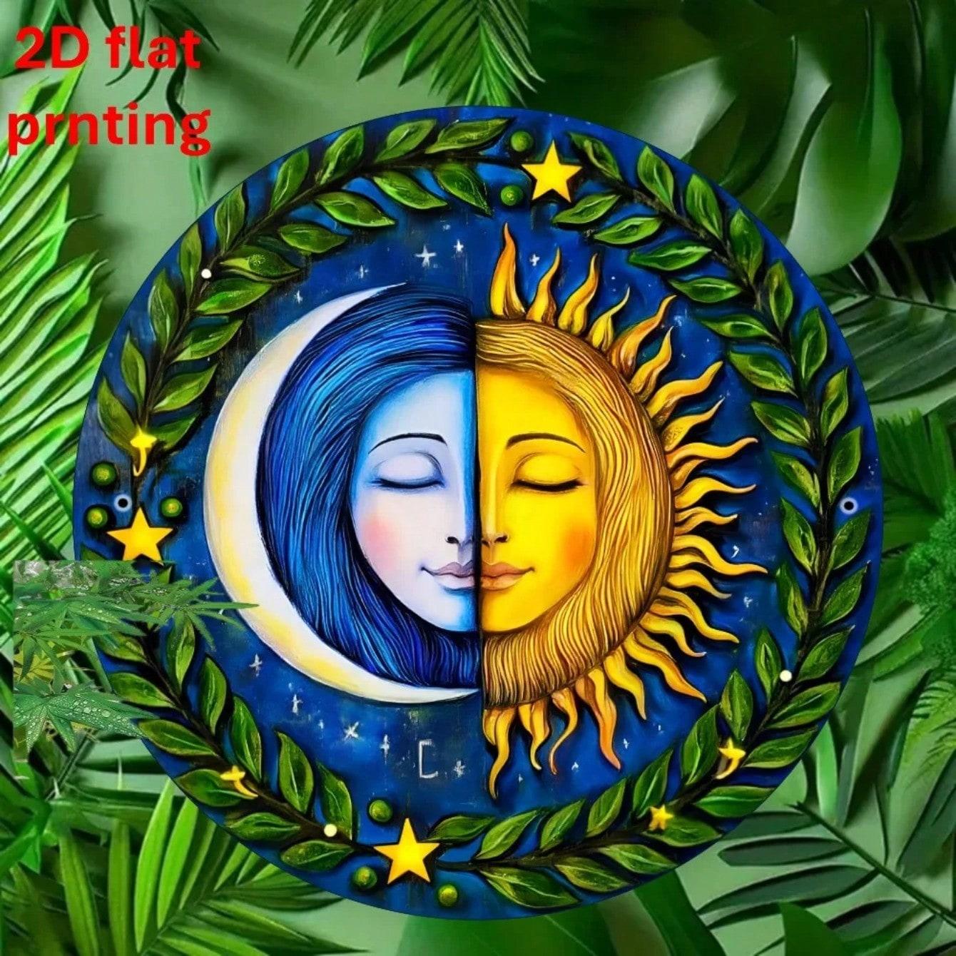 Vintage Sun Moon Metal Wall Art Aluminum Iron Celestial Home Bar Outdoor Decor Party Wall Sculpture TYA21094-20x20cm різнокольоровий
Vintage Sun Moon Metal Wall Art Aluminum Iron Celestial Home Bar Outdoor Decor Party Wall Sculpture TYA21094-20x20cm різнокольоровий