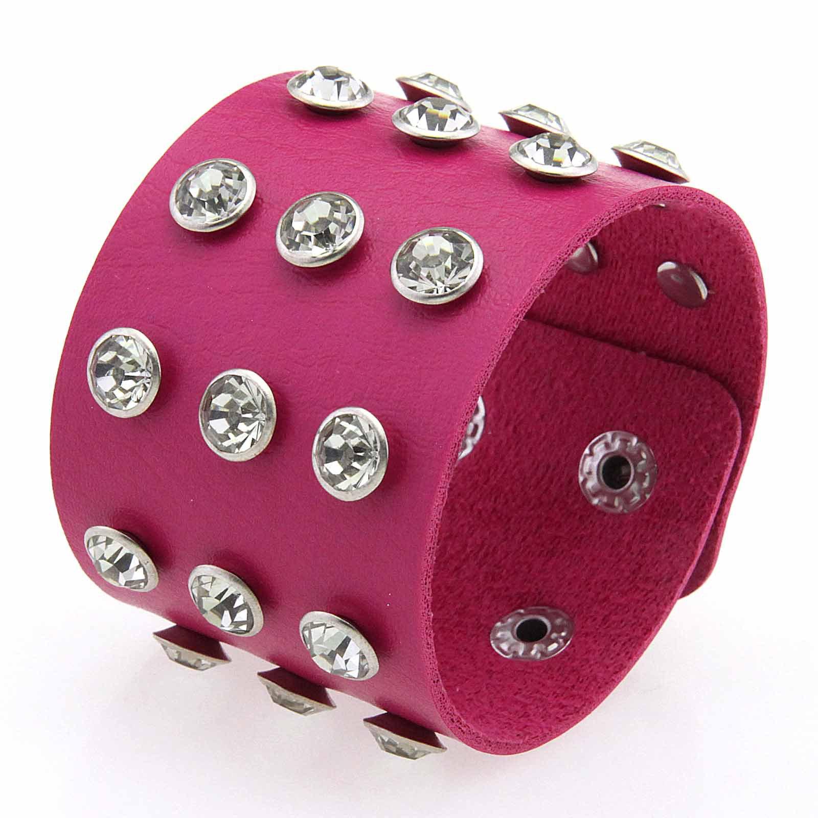 Popular Jewelry Punk Style Rhinestone Rivets Wide Pu Leather Bracelet Bangle Belt Buckle Bracelet Suitable For Music Festival
Popular Jewelry Punk Style Rhinestone Rivets Wide Pu Leather Bracelet Bangle Belt Buckle Bracelet Suitable For Music Festival