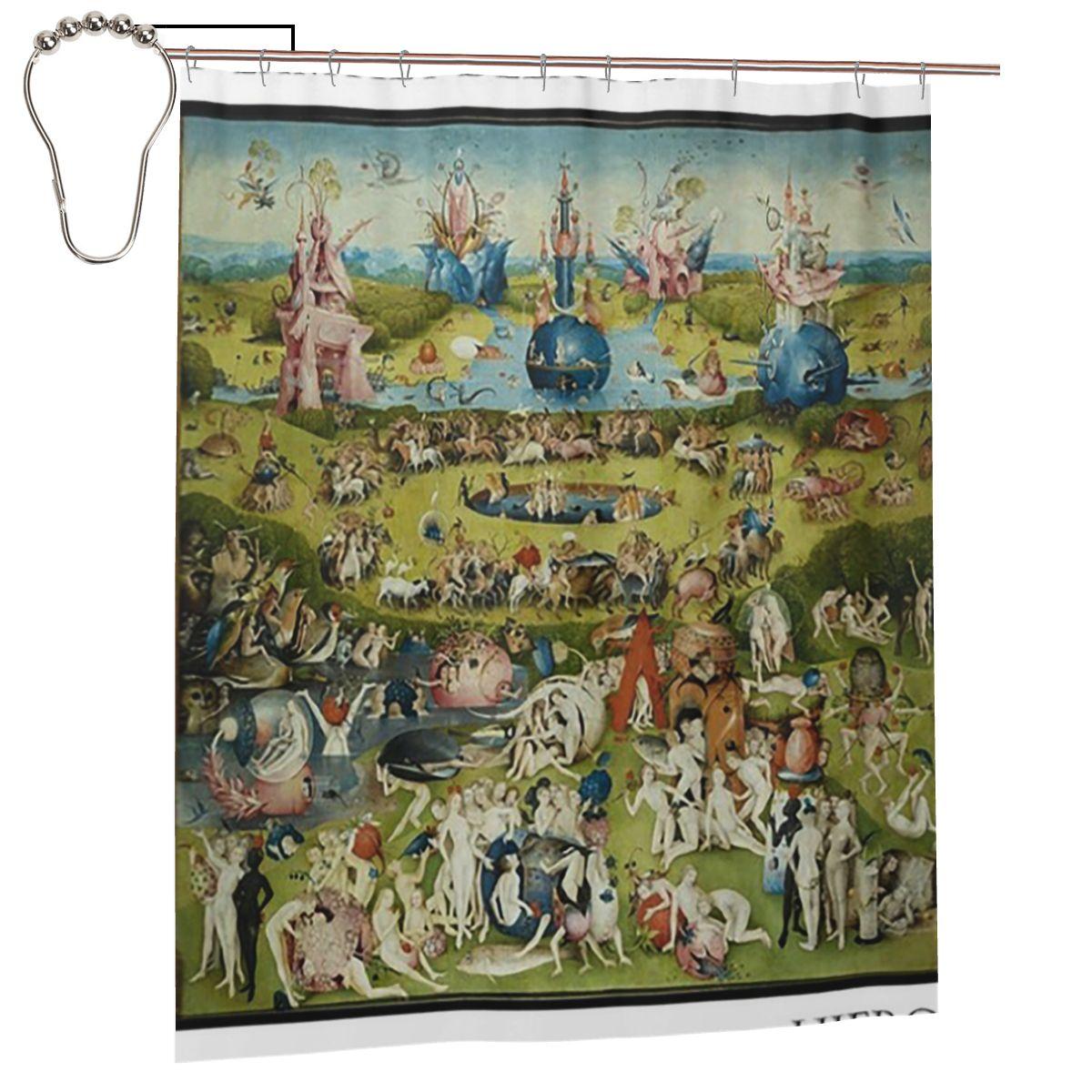 The Garden Of Earthly Delights By Hieronymus Bosch Shower Curtain Bathroom Polyester Waterproof Bath Curtains With Hooks W60H190(CM)-1 Pcs
The Garden Of Earthly Delights By Hieronymus Bosch Shower Curtain Bathroom Polyester Waterproof Bath Curtains With Hooks W60H190(CM)-1 Pcs