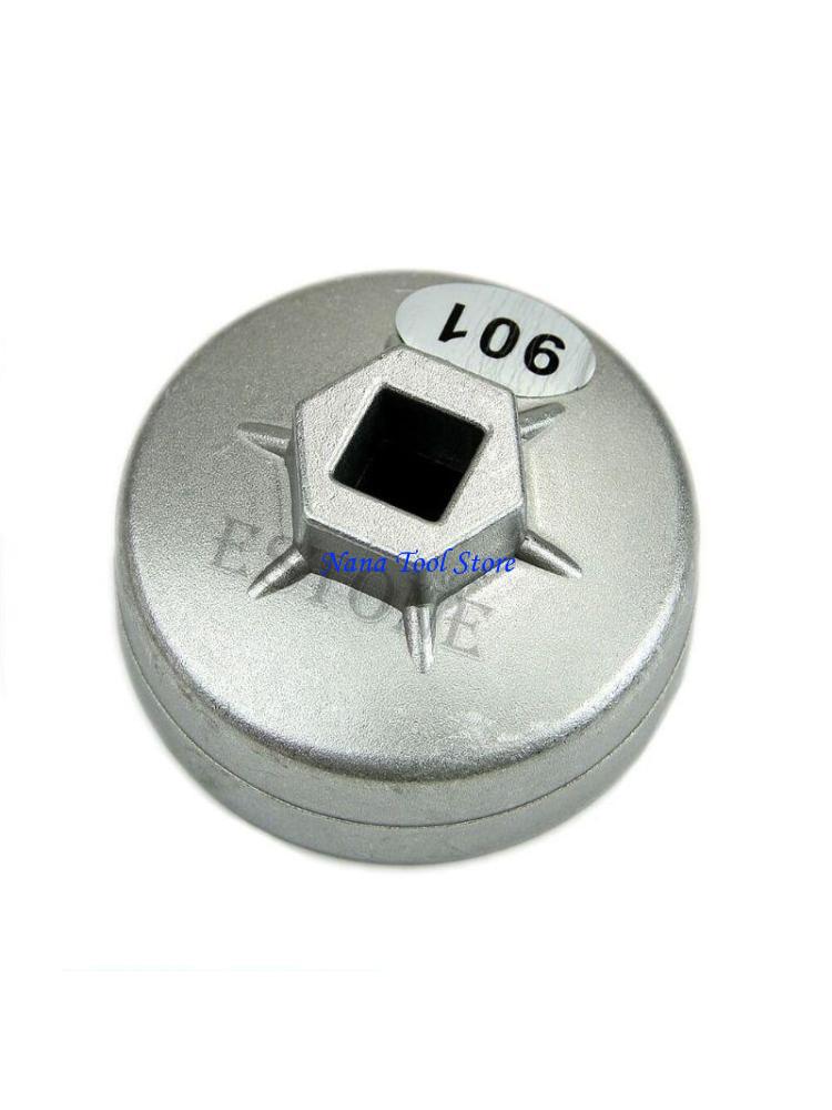 31GJ Square Drive 14 Flutes End Cap Oil Filter Wrench Auto Tool For 65mm срібний
31GJ Square Drive 14 Flutes End Cap Oil Filter Wrench Auto Tool For 65mm срібний