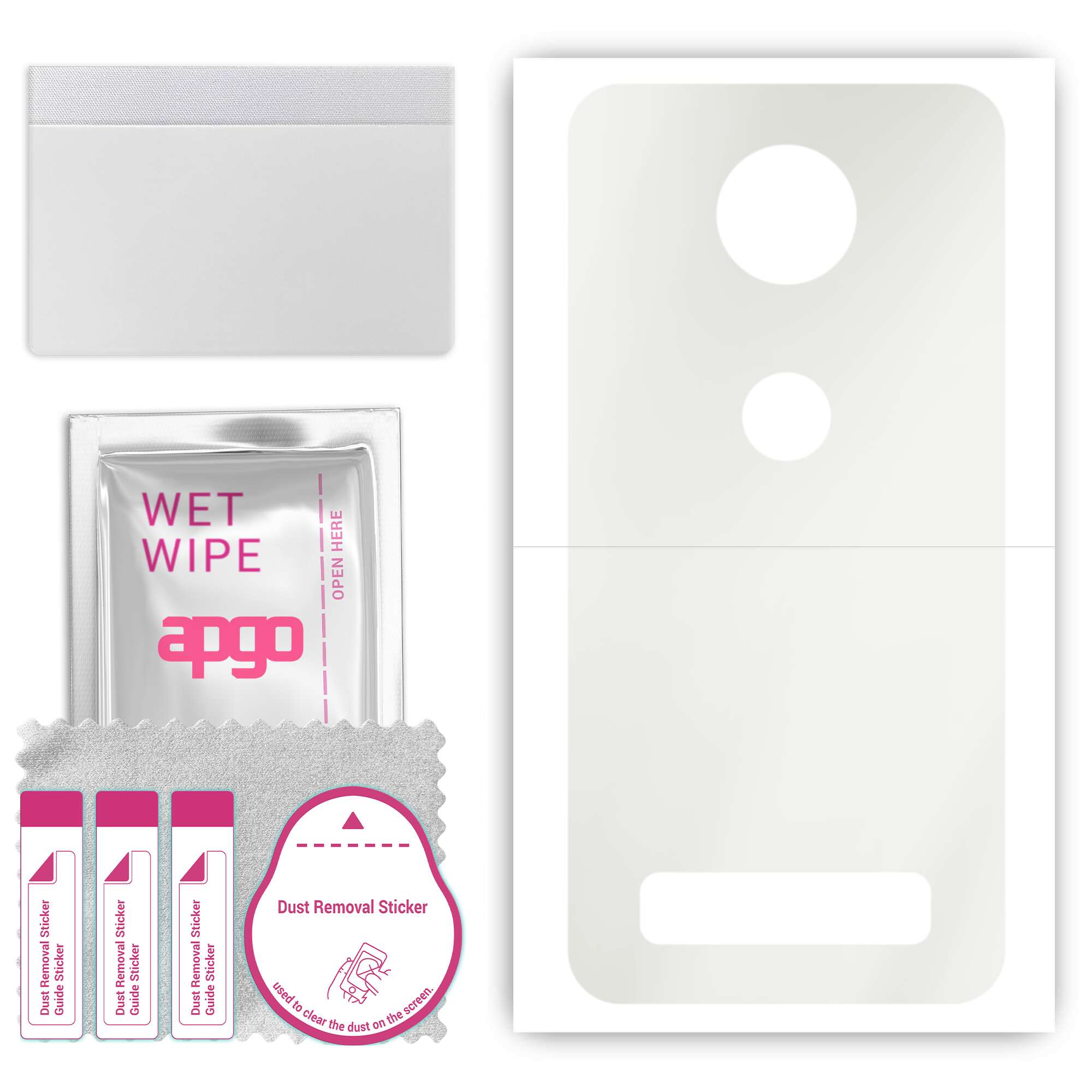 apgo MATTE Protective Skin Sticker для задньої панелі, сумісної з Motorola Moto Z3, обгорткова плівка, гідрогелева плівка, гнучкий, м’який ТПУ з позиціонуючим шаром
apgo MATTE Protective Skin Sticker для задньої панелі, сумісної з Motorola Moto Z3, обгорткова плівка, гідрогелева плівка, гнучкий, м’який ТПУ з позиціонуючим шаром
