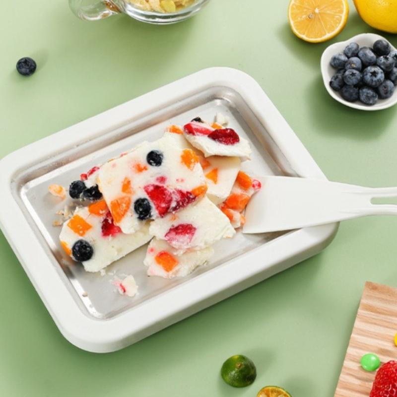 Children s DIY Ice Cream Maker Pan with 2 Scrapers Ice Cream Maker Plate Multifunctional Cold Sweet Fried Food Plate Rolled білий
Children s DIY Ice Cream Maker Pan with 2 Scrapers Ice Cream Maker Plate Multifunctional Cold Sweet Fried Food Plate Rolled білий