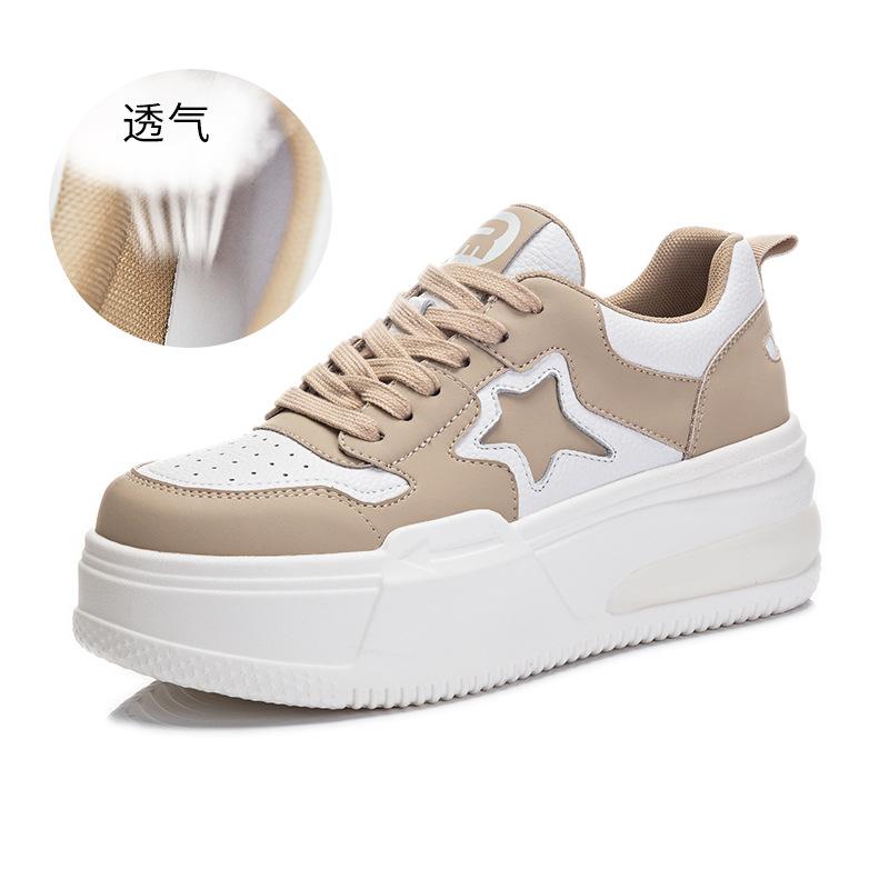 Leather little white shoes women s 2025 spring new women s versatile flat shoes platform height increase casual shoes star women s shoes 39
Leather little white shoes women s 2025 spring new women s versatile flat shoes platform height increase casual shoes star women s shoes 39