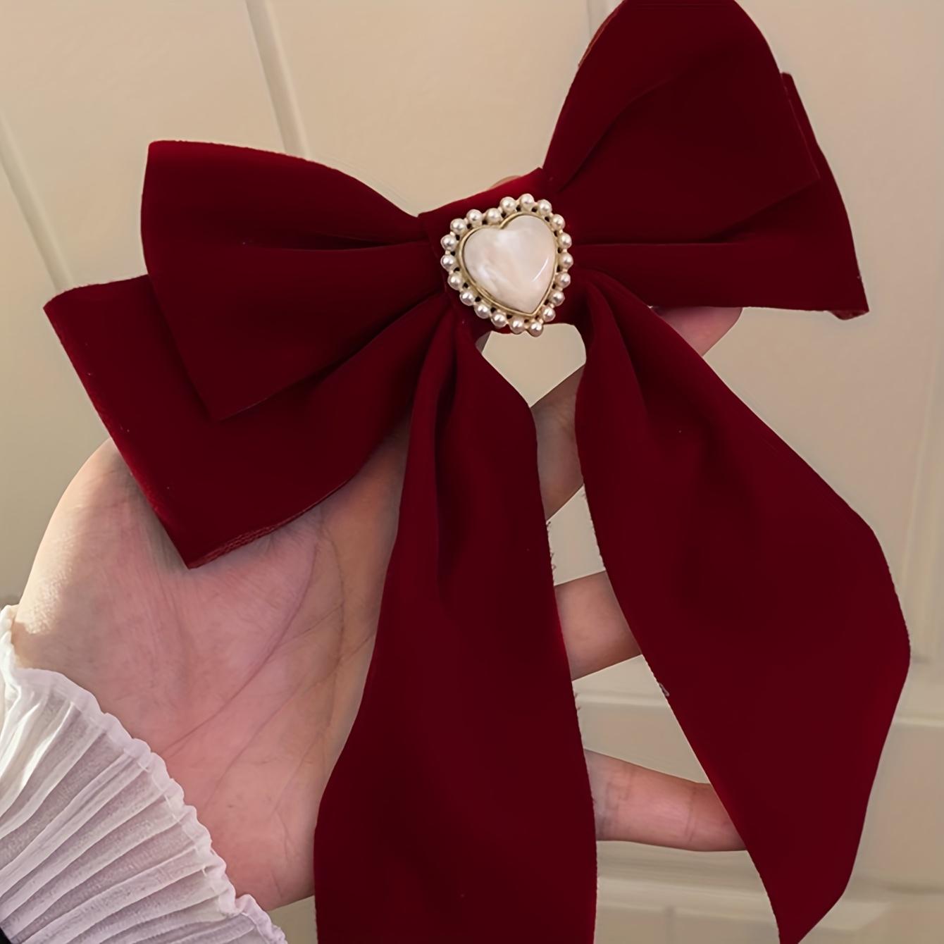 1Pc Black Velvet Bow Hairpin, Semi-tied Hair, Premium Spring Grab Clip, Small Fragrant Wind Hairpin, Hair Accessories, Headgear, Suitable for Matching
1Pc Black Velvet Bow Hairpin, Semi-tied Hair, Premium Spring Grab Clip, Small Fragrant Wind Hairpin, Hair Accessories, Headgear, Suitable for Matching