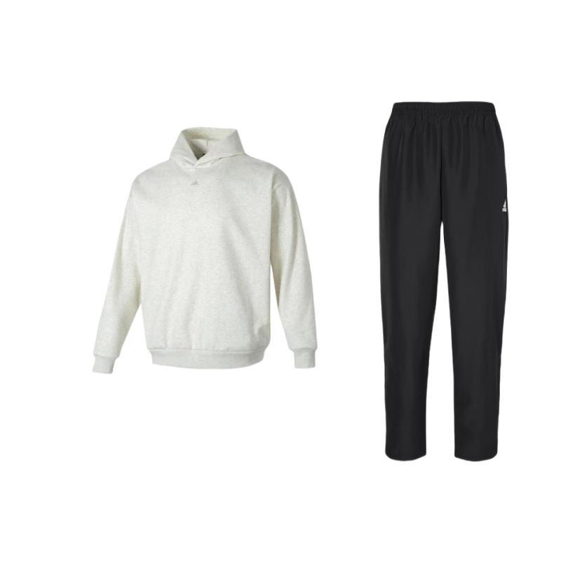 Adidas Letter Hooded Pullover Long Sleeve Sweatshirt Elastic Waist Mid Rise Pants Casual Sports Set Men sweatshirt, pants H57533+IX1962 L
Adidas Letter Hooded Pullover Long Sleeve Sweatshirt Elastic Waist Mid Rise Pants Casual Sports Set Men sweatshirt, pants H57533+IX1962 L